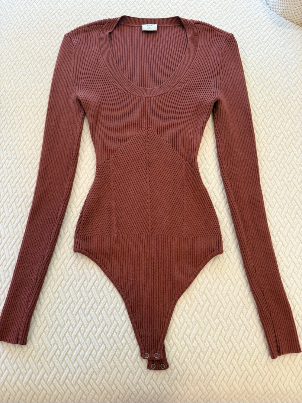 Abercrombie ribbed bodysuit
